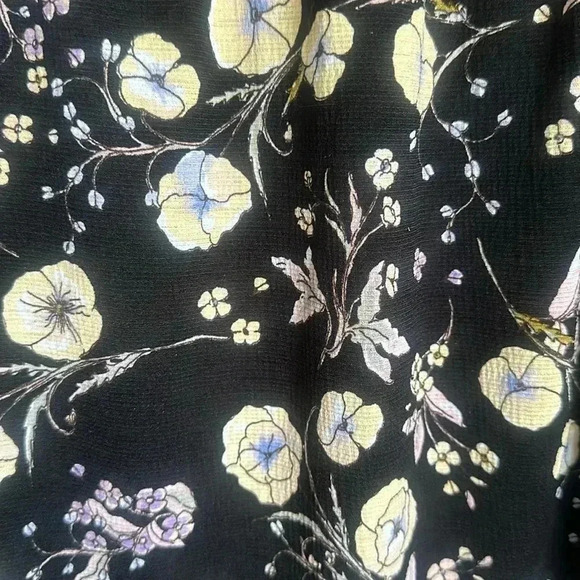 LC Lauren Conrad Women’s Ruffle Cold-Shoulder Top - Picture 3 of 6